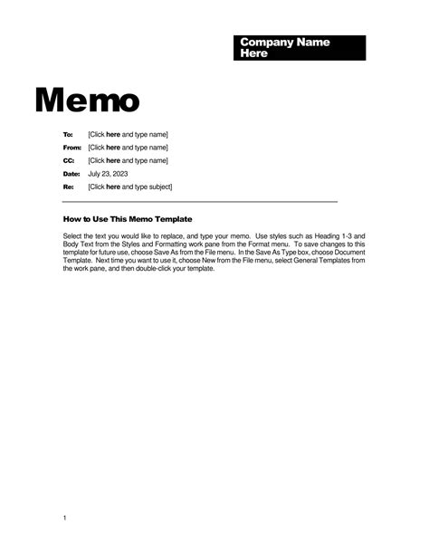 Memo .